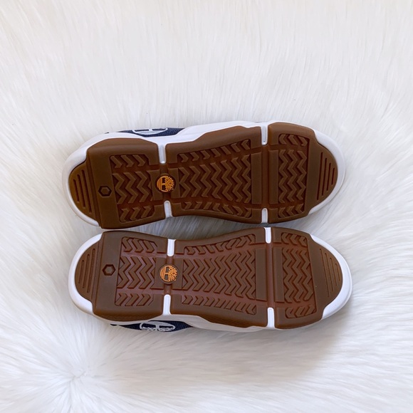 Timberland Men’s Earth Rally Navy Flexknit Sneaker - Picture 7 of 7